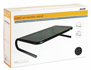 MONITOR STAND BLACK STEEL by Allsop