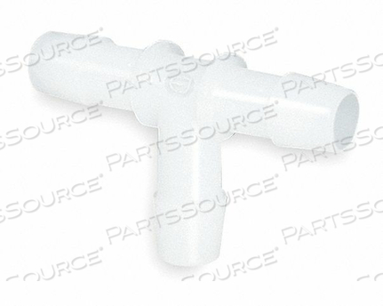 TEE 1/8 IN BARBED HDPE PK10 by Eldon James Corporation