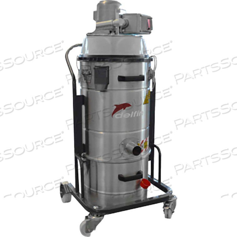 HEPA VACUUM - 5.3 GALLON 1 HP by Delfin Industrial