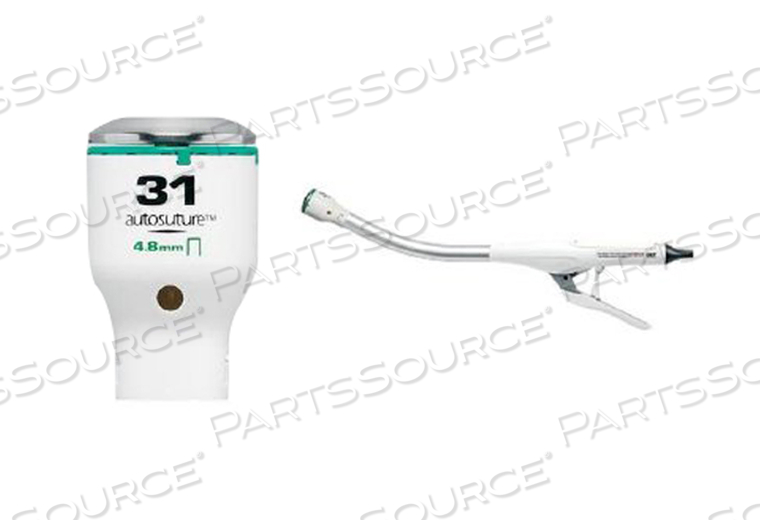 1.2" DST SERIES EEA SQUEEZE HANDLE TITANIUM WOUND STAPLER WITH 0.18" STAPLES by United States Surgical - Covidien 1.2" DST SERIES EEA SQUEEZE HANDLE TITANIUM WOUND STAPLER WITH 0.18" STAPLES by United States Surgical - Covidien