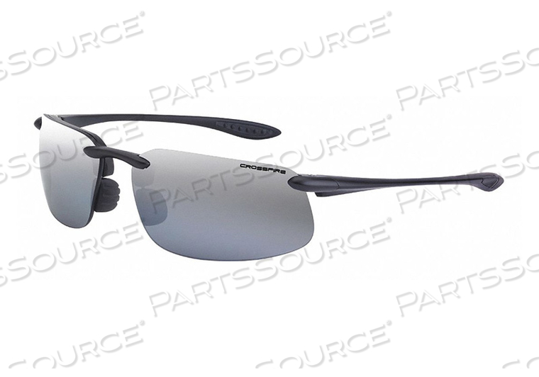 SAFETY GLASSES SILVER MIRROR by Crossfire SAFETY GLASSES SILVER MIRROR by Crossfire