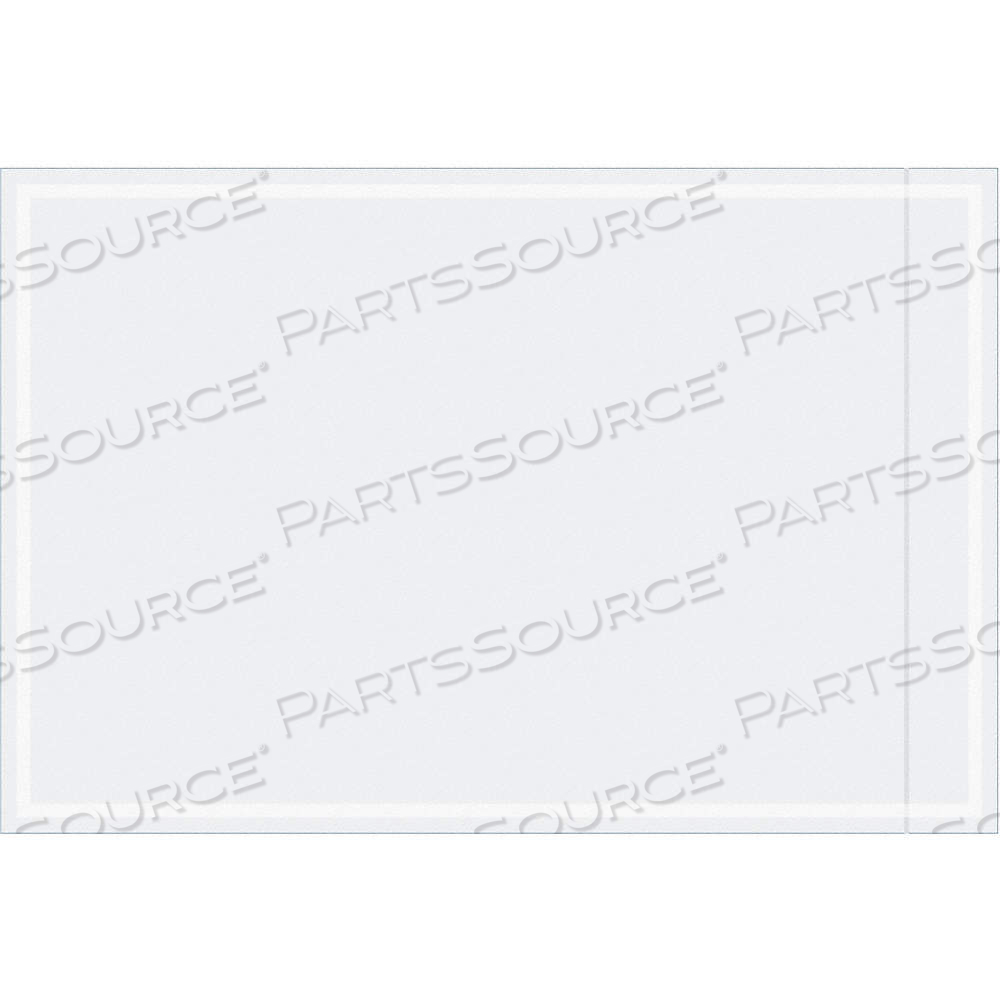 TAPE LOGIC® "CLEAR FACE" DOCUMENT ENVELOPES, 6" X 9", CLEAR, 1000/CASE by BOX Partners (Box Acquisitions, LLC)