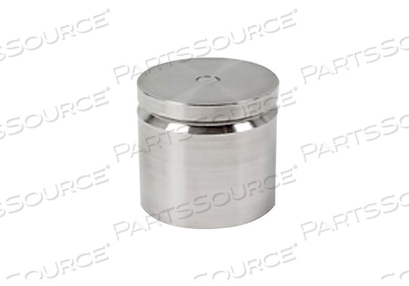 5000G 303 STAINLESS STEEL CYLINDRICAL ASTM CLASS 6 CALIBRATION WEIGHT by Troemner, LLC 5000G 303 STAINLESS STEEL CYLINDRICAL ASTM CLASS 6 CALIBRATION WEIGHT by Troemner, LLC