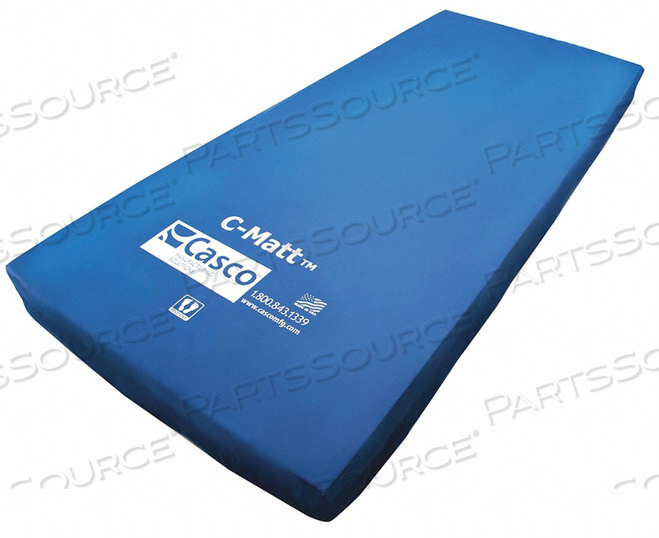 MATTRESS NAVY/GRAY 6 INH FIRE PROTECTION by C-Matt