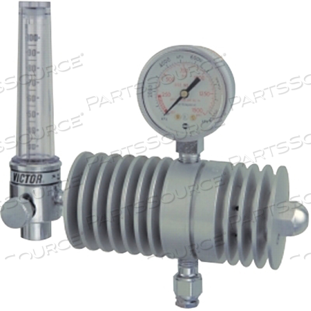 HIGH FLOW CO2 FLOWMETERS/FLOWGAUGES, CARBON DIOXIDE, CGA 320, 1,500 PSIG INLET by Victor