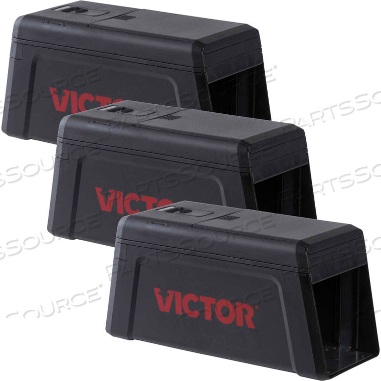 VICTOR ELECTRONIC RAT TRAP - 3 TRAPS/PACK 