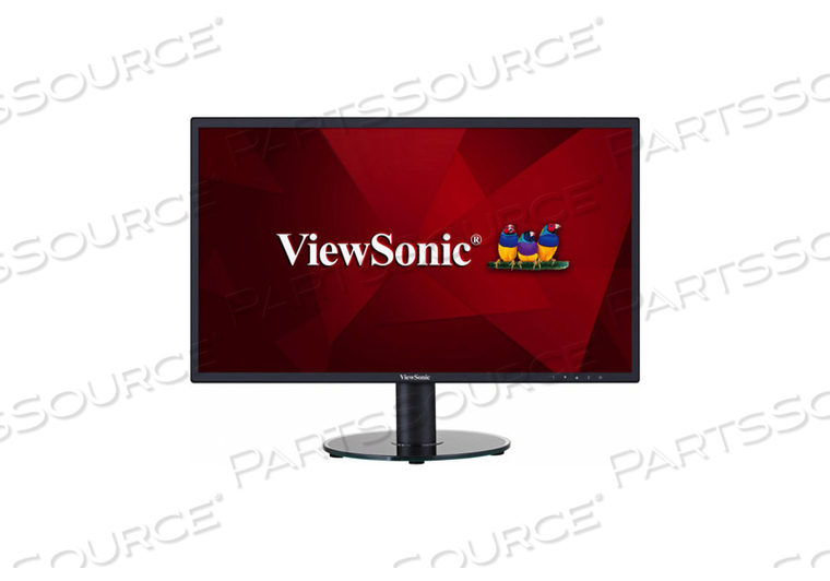 LED MONITOR, SUPERCLEAR IPS PANEL, 16:9 ASPECT RATIO, 1000:1 CONTRAST RATIO, 23.8 IN VIEWABLE IMAGE, 1920 X 1080 RESOLUTION, 31 W, 5 MS RESP by ViewSonic LED MONITOR, SUPERCLEAR IPS PANEL, 16:9 ASPECT RATIO, 1000:1 CONTRAST RATIO, 23.8 IN VIEWABLE IMAGE, 1920 X 1080 RESOLUTION, 31 W, 5 MS RESP by ViewSonic