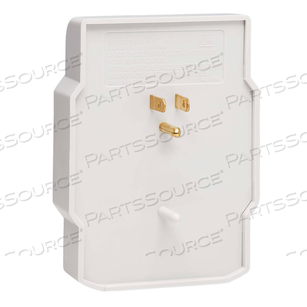 SURGE PROTECTOR WALLMOUNT DIRECT PLUG IN 120V 6 OUTLET 540 JOULES - SURGE PROTECTOR - AC 120 V - OUTPUT CONNECTORS: 6 - CANADA, UNITED STATE 