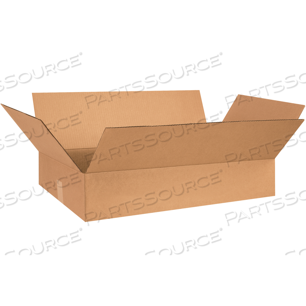 FLAT CORRUGATED BOXES, 26" X 17" X 5", KRAFT, 25/BUNDLE by BOX Partners (Box Acquisitions, LLC)