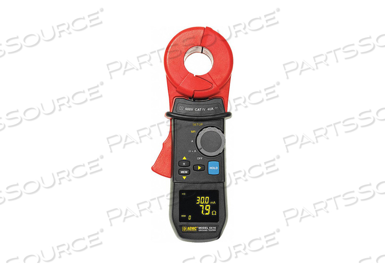 CLAMP ON EARTH TESTER OLED DISPLAY by AEMC Instruments CLAMP ON EARTH TESTER OLED DISPLAY by AEMC Instruments