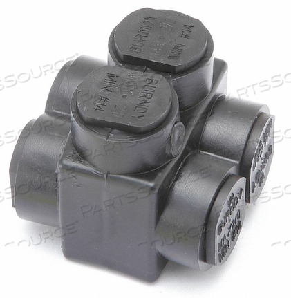 INSULATED MULTITAP CONNECTOR 1.56 IN L by Burndy