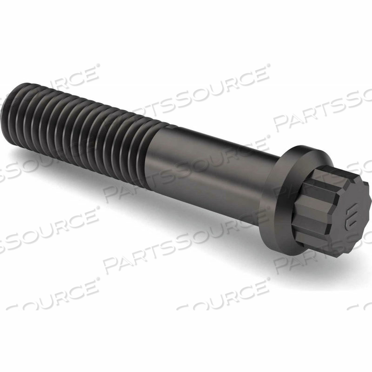 1/2-13 X 2-1/4" 12 POINT FLANGE SCREW - 170M PSI - STEEL - PLAIN - PARTIAL THREAD - UNC - PKG OF 10 by Earnest Machine 1/2-13 X 2-1/4" 12 POINT FLANGE SCREW - 170M PSI - STEEL - PLAIN - PARTIAL THREAD - UNC - PKG OF 10 by Earnest Machine