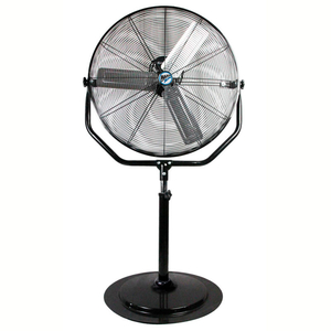 30" NON-OSCILLATING YOKE PEDESTAL FAN 4800 CFM by Maxx Air