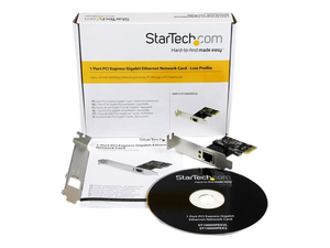 1 PORT PCI EXPRESS PCIE GIGABIT NIC NETWORK CARD - LOW PROFILE - NETWORK ADAPTER - PCIE LOW PROFILE - GIGABIT ETHERNET X 1 by StarTech.com Ltd.