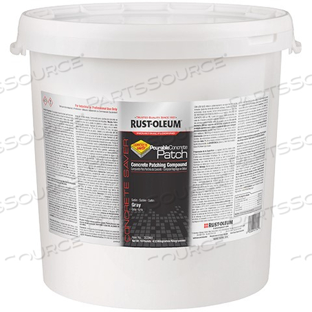 353964 RUST-OLEUM PATCHING COMPOUND, 10 LB, GRAY, FLOOR, CONCRETE by Rust-Oleum