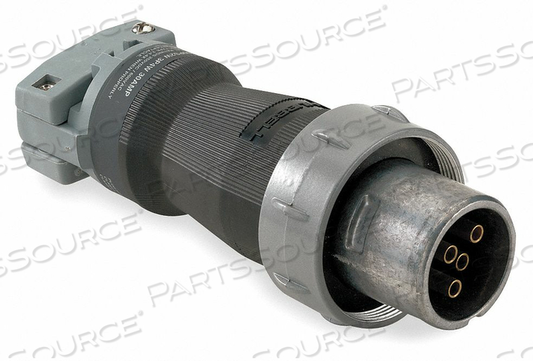 PIN AND SLEEVE PLUG 3P 4W 100A 600VAC by Hubbell Incorporated, Wiring Device-Kellums