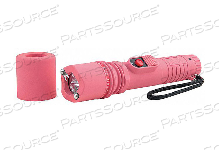 STUN GUN 6.0 MILLION 50 LUMENS PINK by Guard Dog Security