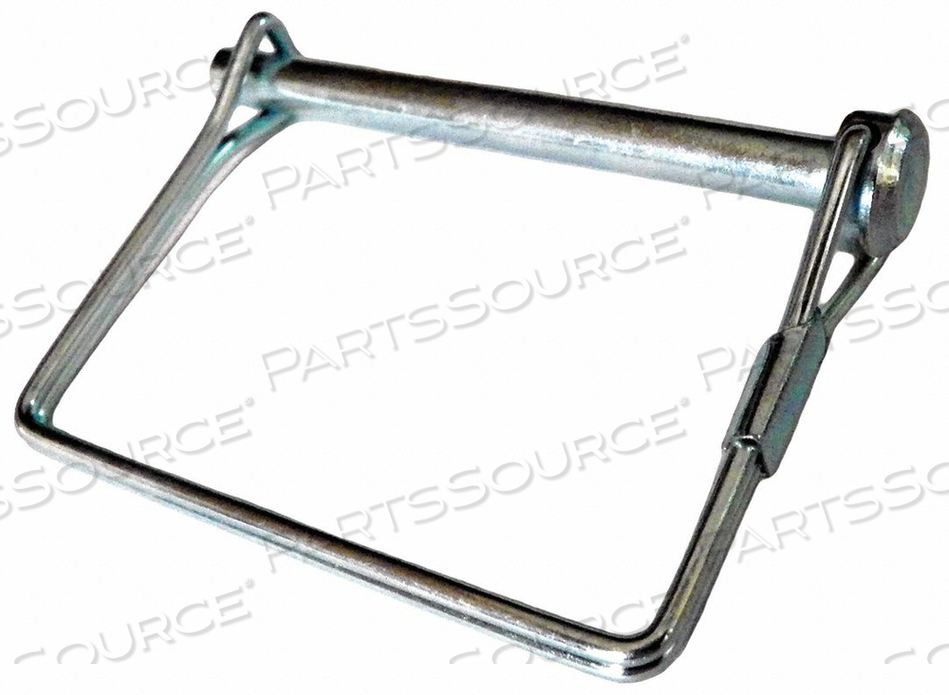 SAFETY PIN,3 1/4 IN L,3/8 IN DIA,STEEL, INCH, 0.091 IN WIRE DIA, 3 1/4 IN SHANK LG, 3/8 IN PIN DIA by Fabory SAFETY PIN,3 1/4 IN L,3/8 IN DIA,STEEL, INCH, 0.091 IN WIRE DIA, 3 1/4 IN SHANK LG, 3/8 IN PIN DIA by Fabory