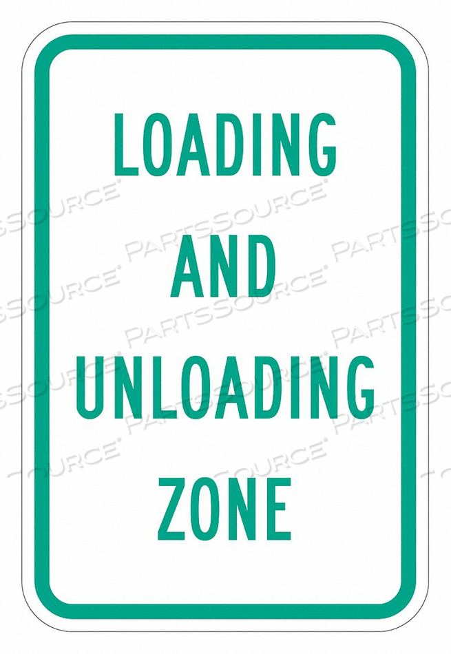 FACILITY SIGN 18 H 12 W ALUMINUM by Lyle Signs Inc.