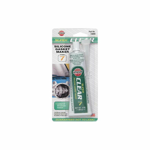 VERSACHEM CLEAR SUPER SILICONE, 3 OZ. TUBE by ITW