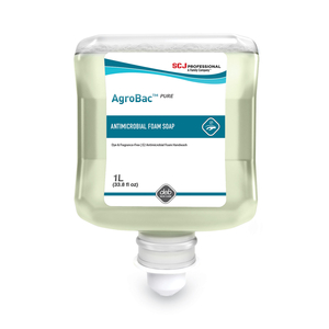 AGROBAC PURE FOAM WASH MANUAL CARTRIDGE, UNSCENTED, 1 L REFILL, 6/CARTON by SC Johnson