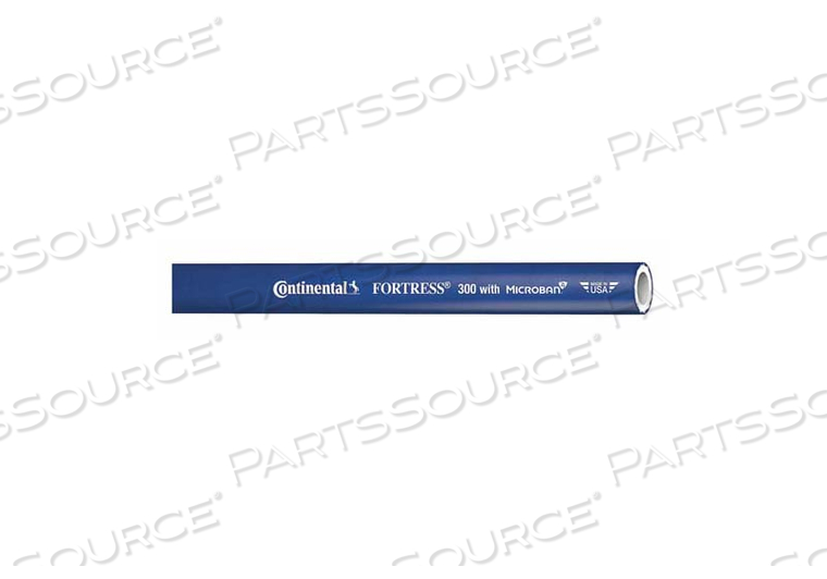 WASHDOWN HOSE 1/2 ID X 25 FT. BLUE by Continental