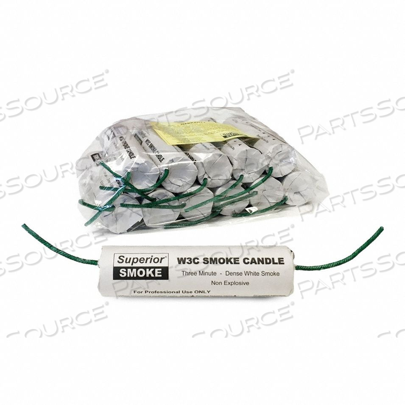 SMOKECANDLES DBL WICK 40 000 CU FT PK12 by Superior Smoke
