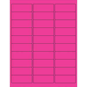 LASER LABEL RECTANGLE 2 5/8X1 PK3000 by Tape Logic