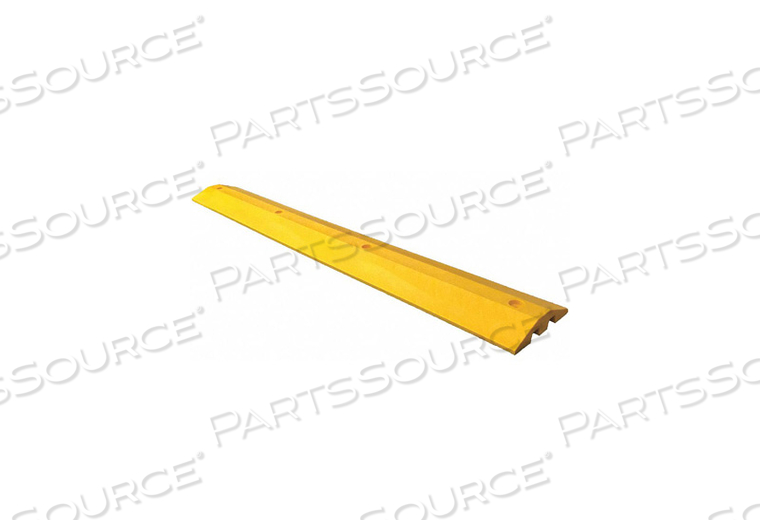 SPEED BUMP PLASTIC CNCRT/ASPHLT 2X10X72 by Plastics R Unique