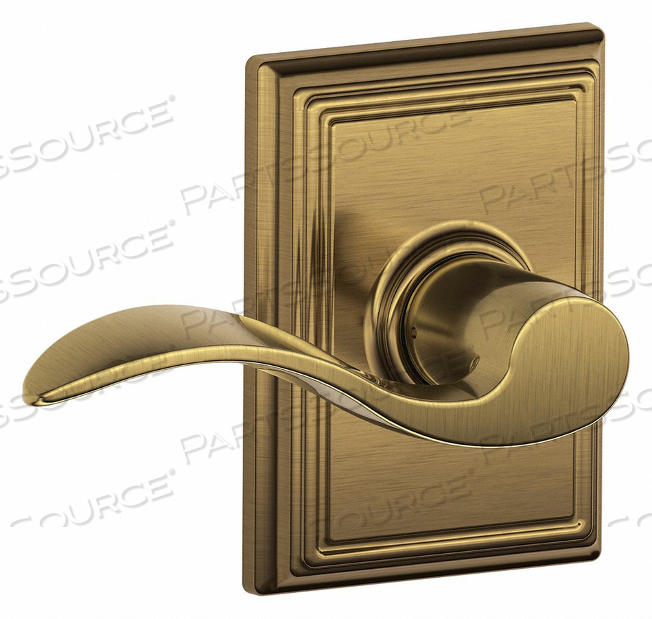 LEVER LOCKSET MECHANICAL PASSAGE GRD. 2 by Schlage Lock