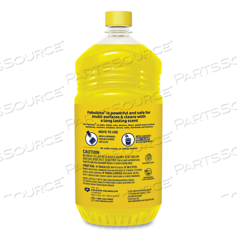 MULTI-USE CLEANER, REFRESHING LEMON SCENT, 56 OZ BOTTLE by Fabuloso MULTI-USE CLEANER, REFRESHING LEMON SCENT, 56 OZ BOTTLE by Fabuloso