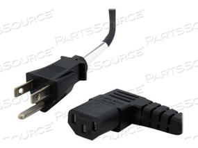 6FT POWER CORD, NEMA 5-15P TO ANGLED C13 by StarTech.com Ltd.