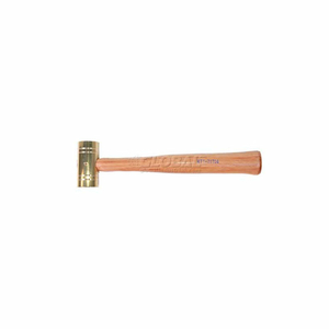 BRASS HAMMER W/ HICKORY HANDLE - 1 LB. by KTI