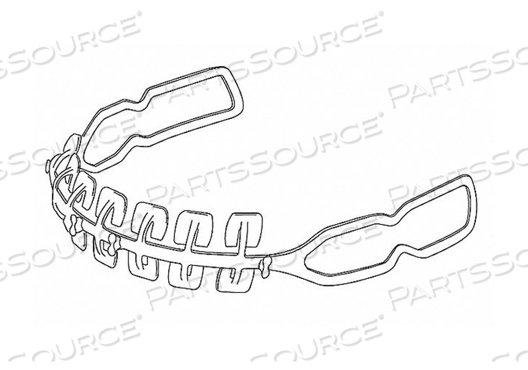 HEADBAND FRONT PART NYLON GRY PK5 by Speedglas