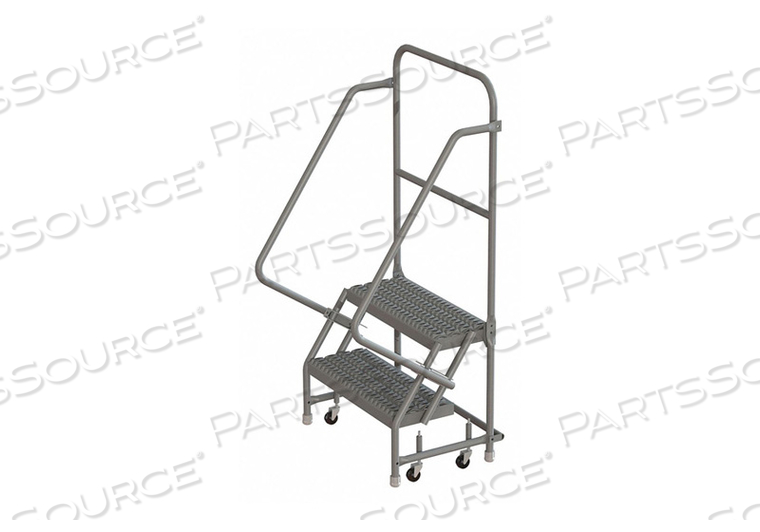 ROLLING LADDER 4 STEP STEEL SERRATED by Tri-Arc ROLLING LADDER 4 STEP STEEL SERRATED by Tri-Arc