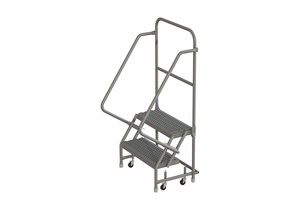 ROLLING LADDER 4 STEP STEEL SERRATED by Tri-Arc ROLLING LADDER 4 STEP STEEL SERRATED by Tri-Arc