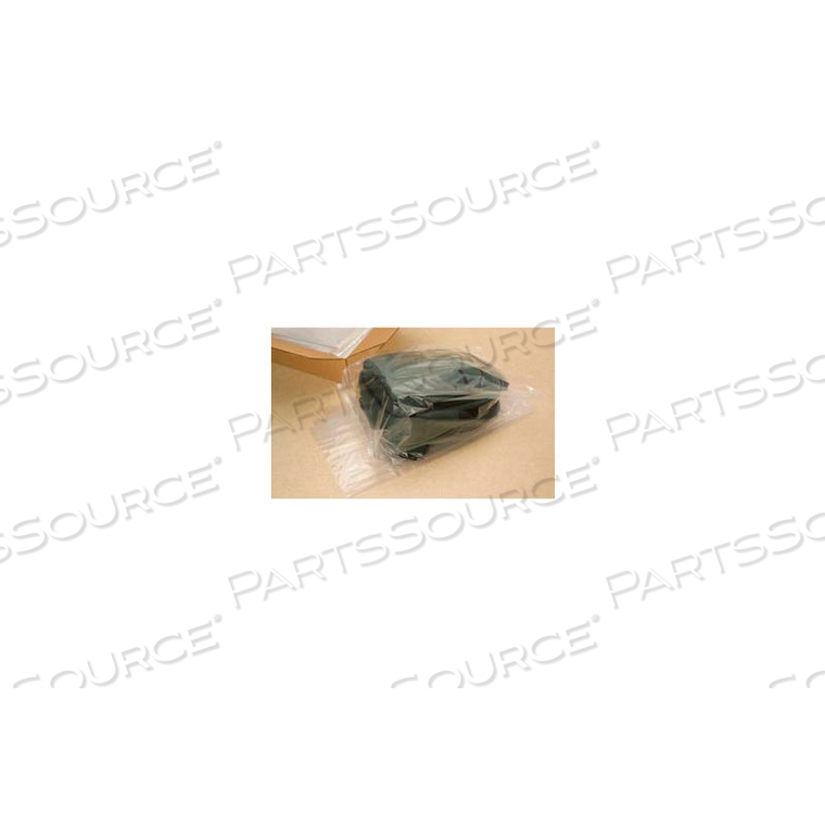 GUSSETED POLY BAGS, 30" X 26" X 60" 1.5 MIL CLEAR, 100/CASE by Laddawn Products Co