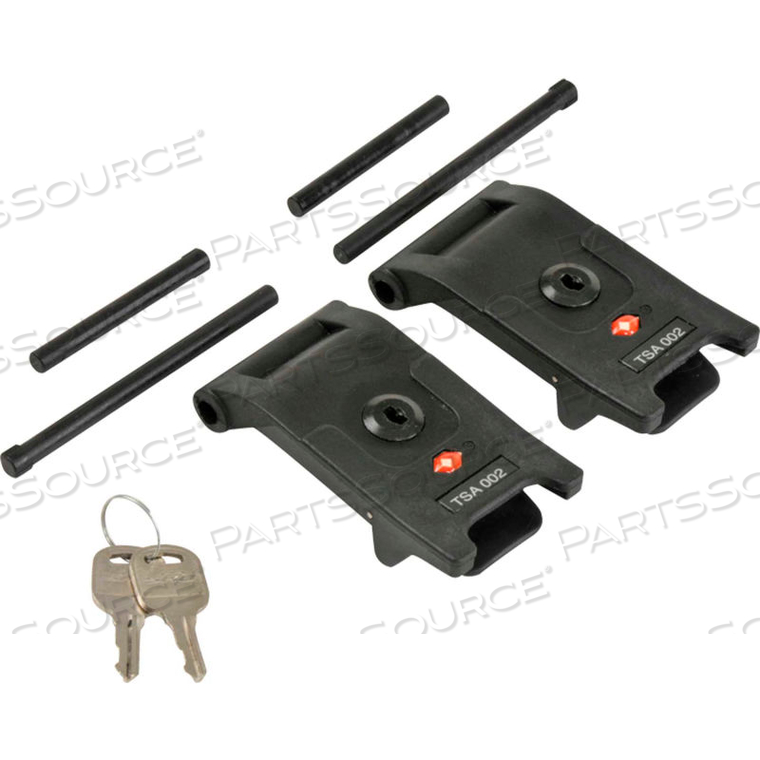 MEDIUM LOCKING LATCH KIT MILITARY, UTILITY, 3-3/4"L X 1-3/4"W 