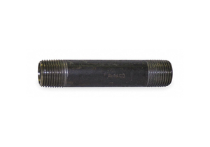 BLACK PIPE NIPPLE THREADED 5X6 IN by Beck