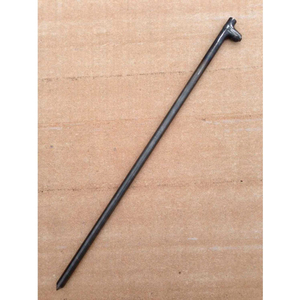 24" FORGED HEAD STAKE, UNPAINTED by Cutshaw Industries