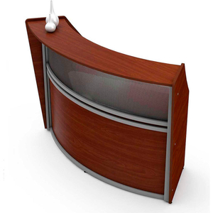 RECEPTION DESK - CHERRY by Linea Italia Inc