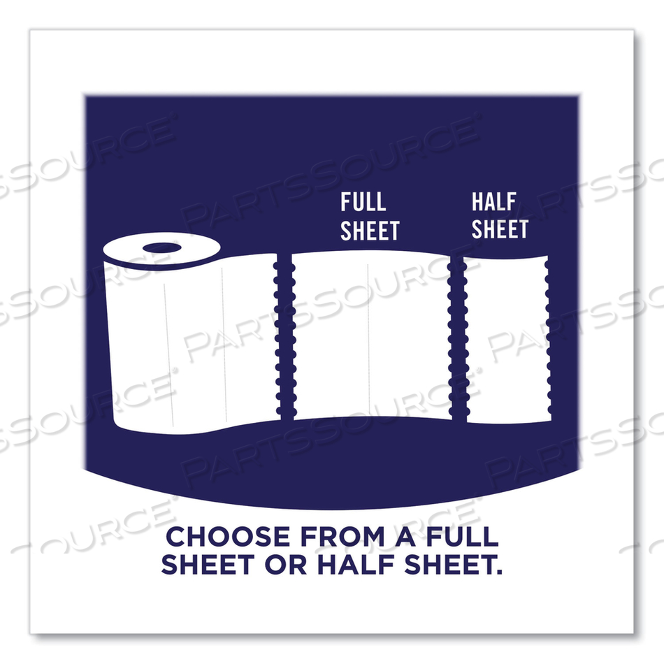 PICK-A-SIZE PERFORATED KITCHEN DOUBLE ROLL TOWELS WITH THIRST POCKETS, 2-PLY, 11 X 6, WHITE, 110 SHEETS/ROLL by Sparkle PICK-A-SIZE PERFORATED KITCHEN DOUBLE ROLL TOWELS WITH THIRST POCKETS, 2-PLY, 11 X 6, WHITE, 110 SHEETS/ROLL by Sparkle