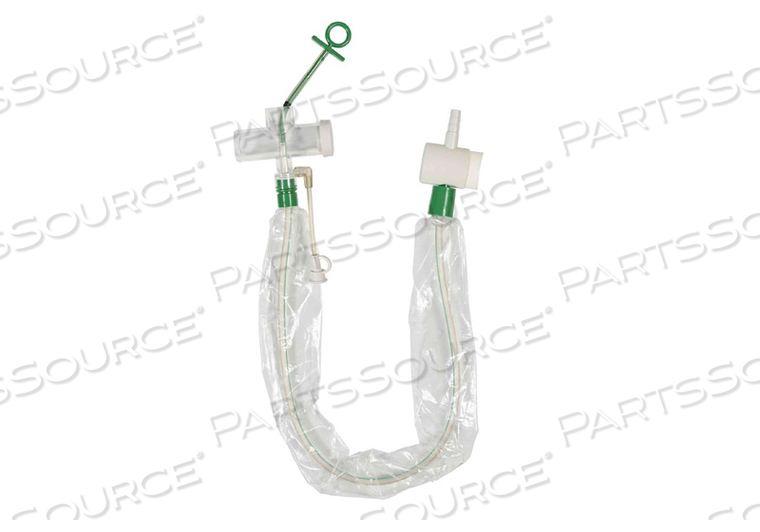 STANDARD CLOSED SUCTION SYSTEM, 4.67 MM DIA, GREEN, 22.25 IN, CS ADULT T-PIECE DL DT by AVANOS Medical, Inc. STANDARD CLOSED SUCTION SYSTEM, 4.67 MM DIA, GREEN, 22.25 IN, CS ADULT T-PIECE DL DT by AVANOS Medical, Inc.