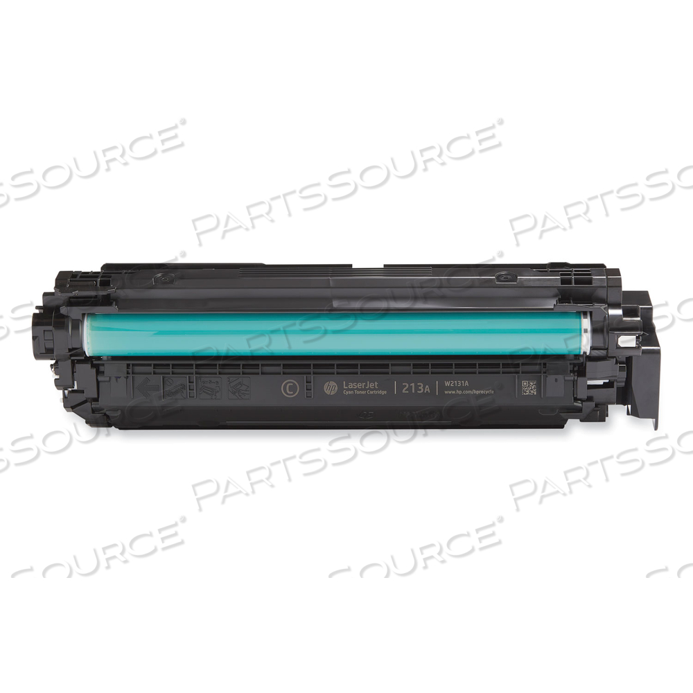 HP 213X (W2131X) HIGH-YIELD CYAN ORIGINAL LASERJET TONER CARTRIDGE by HP (Hewlett-Packard)