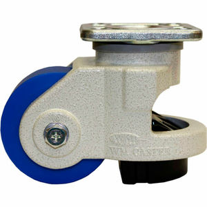 ROLL & SET LEVELING CASTER 1100 LB. CAPACITY - SWIVEL PLATE MOUNT by WM Casters ROLL & SET LEVELING CASTER 1100 LB. CAPACITY - SWIVEL PLATE MOUNT by WM Casters