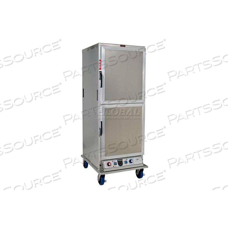 INSULATED PROOFER/HOT STORAGE CABINET, 75"H X 29"W X 35"D, 35 PANS 