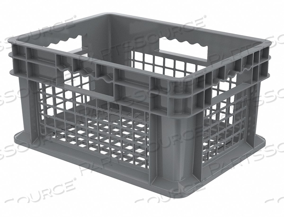 CONTAINER 15-3/4 IN L 11-3/4 IN W GRAY by Akro-Mils / Myers Industries, Inc