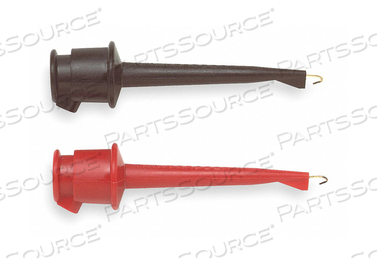 MINI TEST CLIP BLACK/RED 5A 60VDC PR by Pomona Electronics