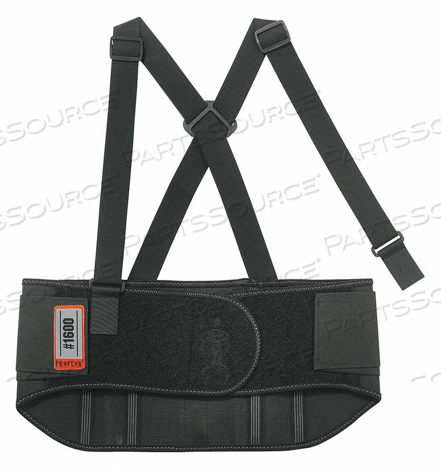 BACK SUPPORT XL 9INW BLACK by Ergodyne BACK SUPPORT XL 9INW BLACK by Ergodyne