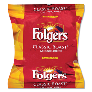 COFFEE FILTER PACKS, CLASSIC ROAST, .9OZ, 160/CARTON by Folgers